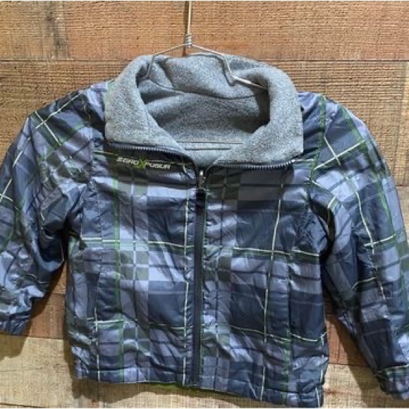ZeroXPosur Boys Two Jackets In One Reversible Jacket Size 7 - Picture 2 of 5